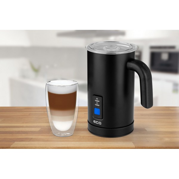 Aparat pentru spuma de lapte ECG NM 119, 240 ml, 500W, otel inoxidabil negru mat Aparat pentru spuma de lapte ECG NM 119, 240 ml, 500W, otel inoxidabil negru mat