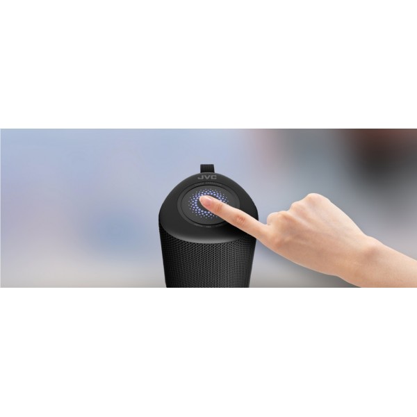 Radio cu ceas JVC RA-E111B, tuner digital FM/AM, alarma duala, Sleep, Snooze, negru