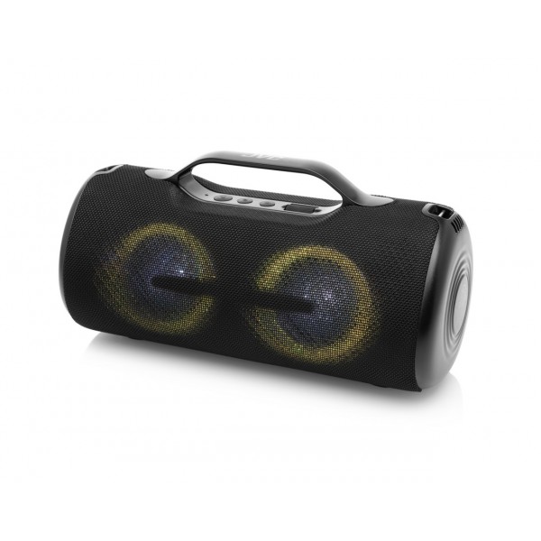 Radio portabil JVC RA-E431B, tuner digital FM, afisaj LCD, mufa jack pentru casti, ceas desteptator, antena, negru