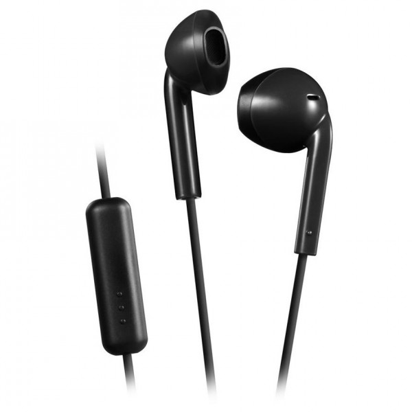 Casti JVC HA-F17M-B-U, Cu fir, In-Ear, Microfon, IPX2, negru