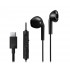 Casti JVC HA-FR17UC-B-U, Cu Fir, In-Ear, Microfon, USB-C, negru