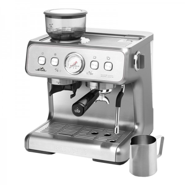 Espressor automat ETA Baricelo 7181 90000, 1550 W, otel inoxidabil, 15 bari, dispozitiv spumare Espressor automat ETA Baricelo 7181 90000, 1550 W, otel inoxidabil, 15 bari, dispozitiv spumare
