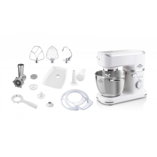 Robot de bucatarie ETA Gratussino Smart 002390090, 800 W, 4.5 litri, 6 viteze, sistem de amestecare planetar