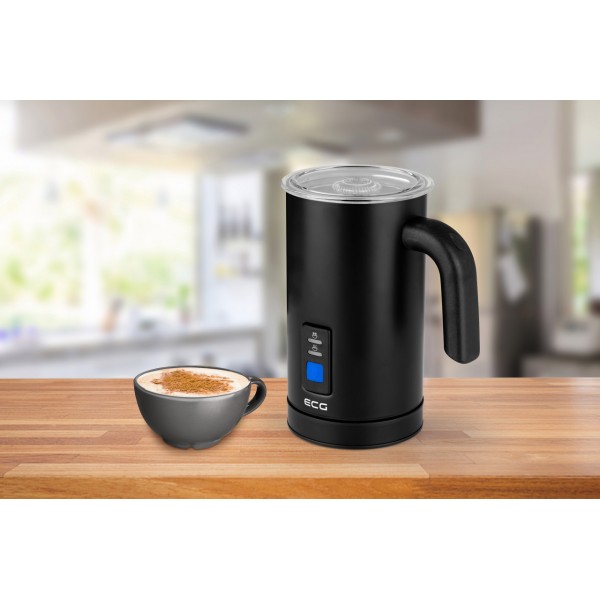 Aparat pentru spuma de lapte ECG NM 119, 240 ml, 500W, otel inoxidabil negru mat Aparat pentru spuma de lapte ECG NM 119, 240 ml, 500W, otel inoxidabil negru mat
