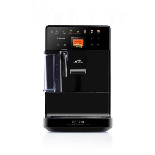 Espressor automat de cafea ETA Acorto 9180 90000, 1400W, 19 bar, sistem de spumare, negru Espressor automat de cafea ETA Acorto 9180 90000, 1400W, 19 bar, sistem de spumare, negru