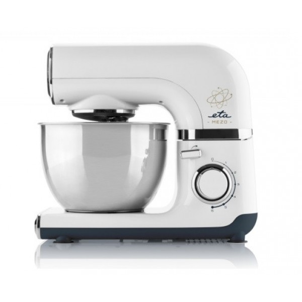 Robot de bucatarie ETA Mezo 003490010, 600 W, 4 litri, reglare continua a vitezei, sistem de amestecare planetar, alb Robot de bucatarie ETA Mezo 003490010, 600 W, 4 litri, reglare continua a vitezei, sistem de amestecare planetar, alb