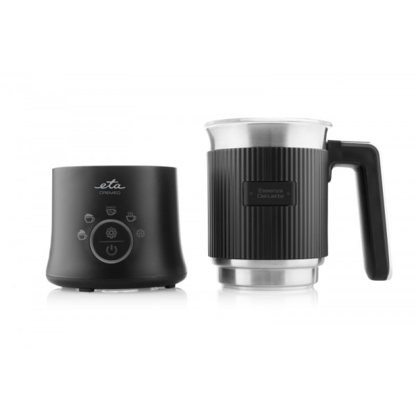 Aparat pentru spuma de lapte ETA Cremeo 8189 90000, 500W, 350 ml, 5 functii, otel inoxidabil, negru Aparat pentru spuma de lapte ETA Cremeo 8189 90000, 500W, 350 ml, 5 functii, otel inoxidabil, negru