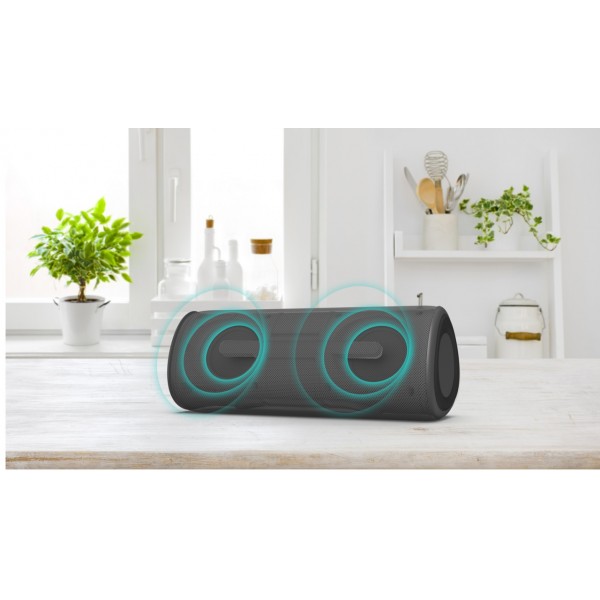 Radio cu ceas JVC RA-E111B, tuner digital FM/AM, alarma duala, Sleep, Snooze, negru