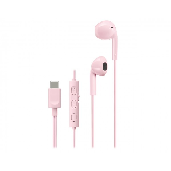 Casti JVC HA-FR17UC-P-U, Cu Fir, In-Ear, Microfon, USB-C, roz
