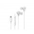 Casti JVC HA-FR29UC-W-U, Cu fir, In-Ear, Microfon, USB-C, Functie Mod Sunet, Husa, alb