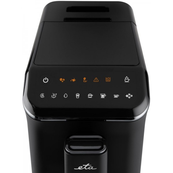 Espressor automat de cafea ETA Nero Crema 8180 90000, 1350 W, 20 bar, sistem de spumare lapte, negru