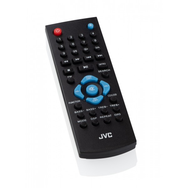 Radio internet JVC RA-E981B, 10W RMS, tuner DAB+/FM, Bluetooth, LCD 2.8”, WiFi, Spotifiy Connect, telecomanda, USB, AUX, negru