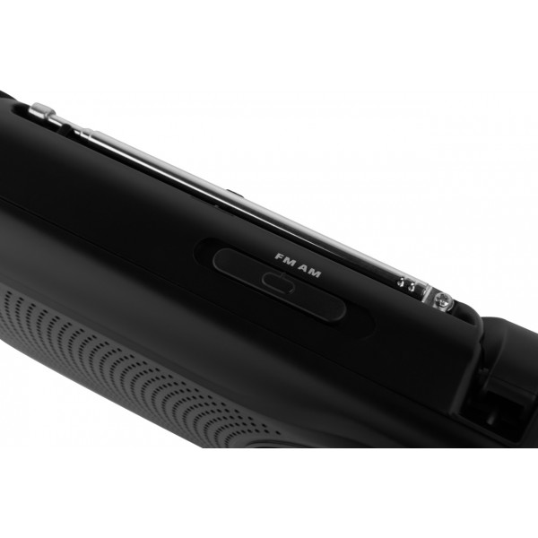 Radio portabil JVC RA-E311B, analog, mufa Jack 3.5 mm pentru casti, negru