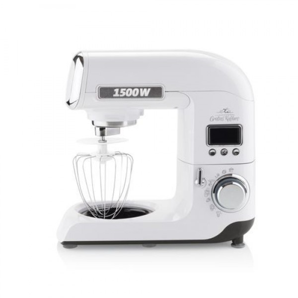 Robot de bucatarie ETA Gratus Kalibro 0038 90010, 1500 W, 6.7 L, 8 viteze plus PULS, sistem de amestecare planetar