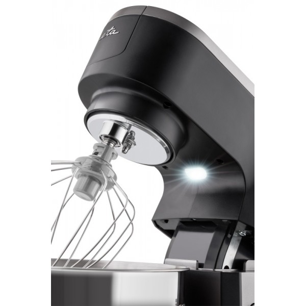 Robot de bucatarie ETA Gratussino III 3023 90020, 1200W, 4.5 litri, control continuu al vitezei + PULS, negru/gri