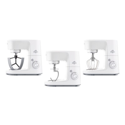 Robot de bucatarie ETA Gratussino III Smart 3023 90000, 1200 W, 4.5 litri, roti dintate metalice, gri/alb