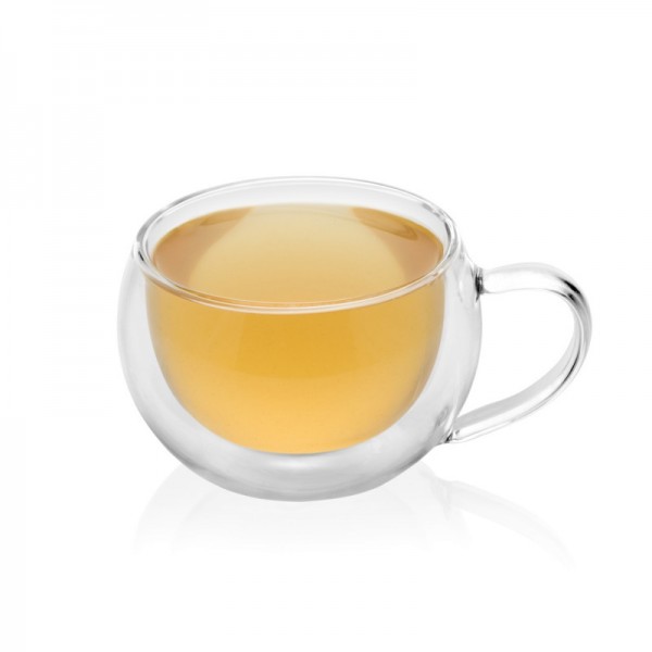 Set 2 cesti pentru espresso lung ETA 5180 91010, 160 ml, pereti dubli din sticla borosilicata