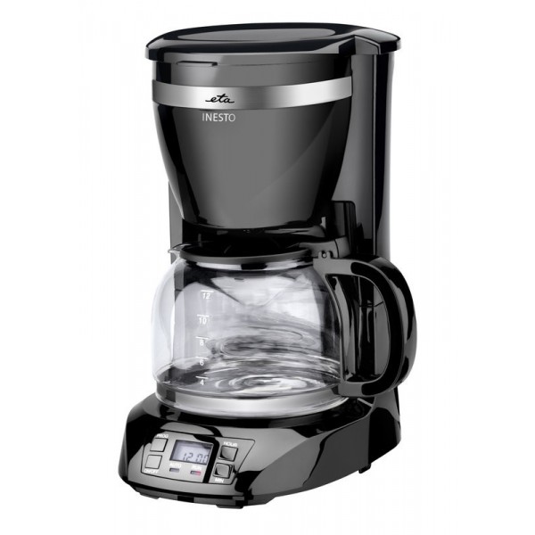 Cafetiera ETA Inesto 3174 , 900 W, 1.5 L, afisaj digital, vas din sticla