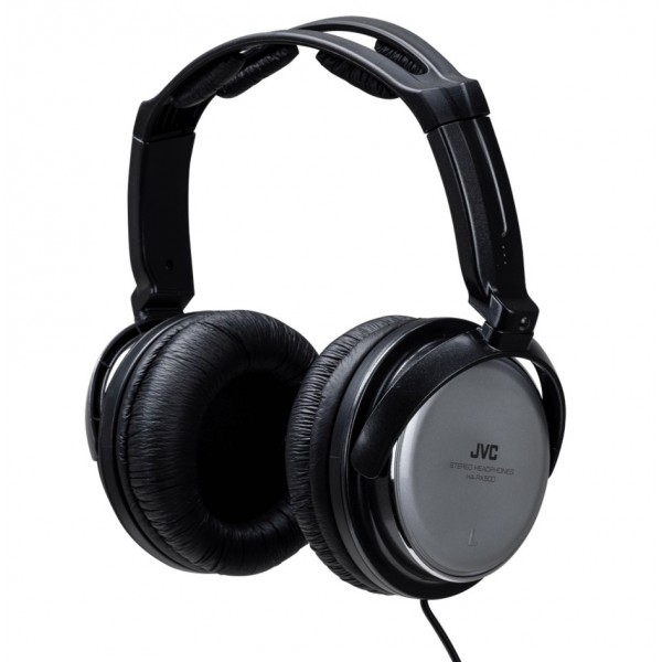 Casti JVC Over-Ear HA-RX500-E, negru-argintiu