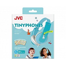 Casti JVC pentru copii HA-KD7-YNE, Over-ear, galben-albastru