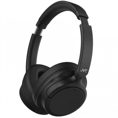 Casti Premium On Ear JVC HA-S95N-B-U, Wireless, Bluetooth, Hybrid Noise cancelling, Autonomie pana la 35 ore, Microfon, Negru
