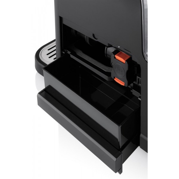 Espressor automat de cafea ETA Nero Crema 8180 90000, 1350 W, 20 bar, sistem de spumare lapte, negru