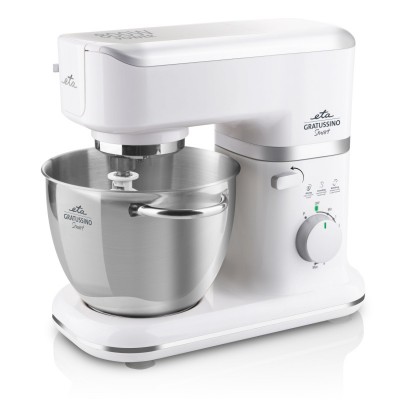 Robot de bucatarie ETA Gratussino Smart 002390090, 800 W, 4.5 litri, 6 viteze, sistem de amestecare planetar