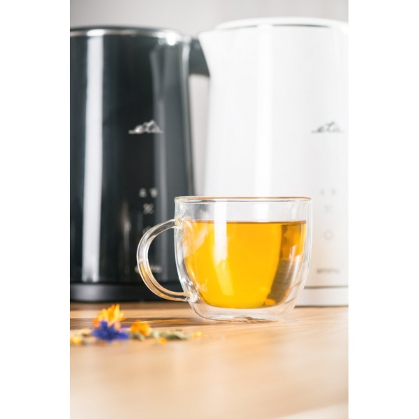 Set 2 cesti pentru ceai ETA 9153 91000, 2 x 400 ml, sticla borosilicata cu pereti dubli