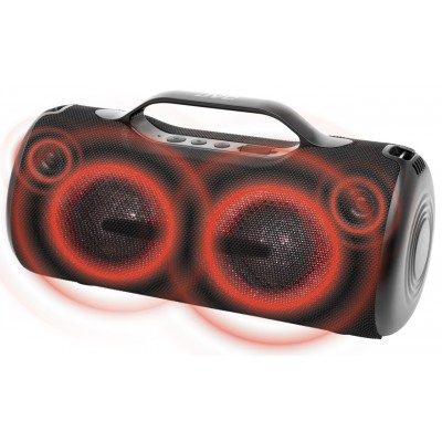 Radio portabil JVC RA-E431B, tuner digital FM, afisaj LCD, mufa jack pentru casti, ceas desteptator, antena, negru