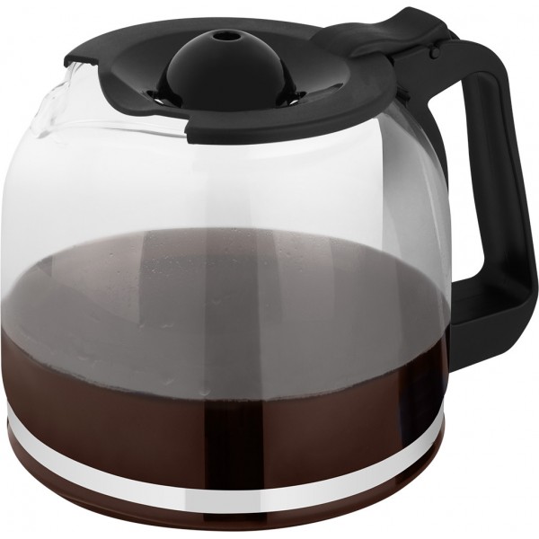 Cafetiera ECG KP 2125 Supreme, 900 W, 1.5 L, 12 cesti, LCD, bol din sticla