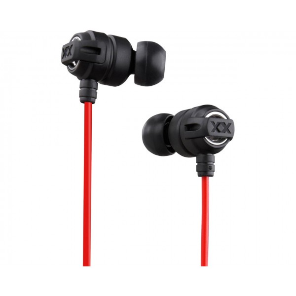 Casti audio JVC HA-FX1X-E, Cu fir, In-Ear, Functie Bass, Negru