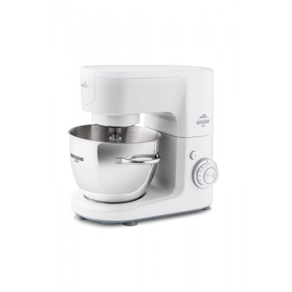 Robot de bucatarie ETA Gratussino III Smart 3023 90000, 1200 W, 4.5 litri, roti dintate metalice, gri/alb