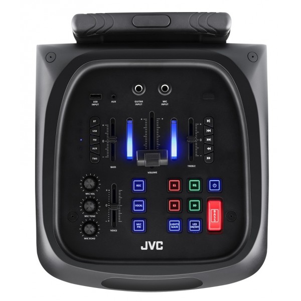 Pick-up Hi-Fi cu ac JVC AL-E534M, Bluetooth, 2 viteze (33 si 45 rpm), platan aluminiu, iesire RCA, maro