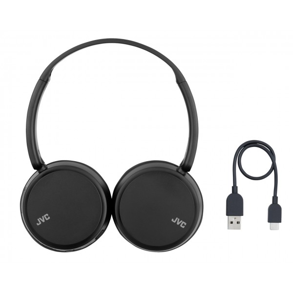 Casti audio On-Ear JVC HA-S36W-A-U, Bluetooth, Autonomie 35h, microfon, Albastru