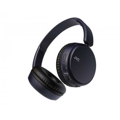 Casti audio On-Ear JVC HA-S36W-A-U, Bluetooth, Autonomie 35h, microfon, Albastru