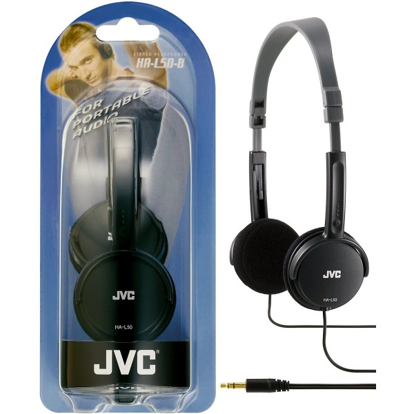 Casti audio JVC HA-FX1X-E, Cu fir, In-Ear, Functie Bass, Negru