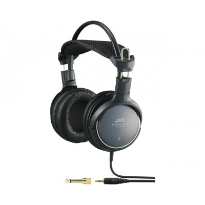 Casti JVC Over-Ear HA-RX500-E, negru-argintiu