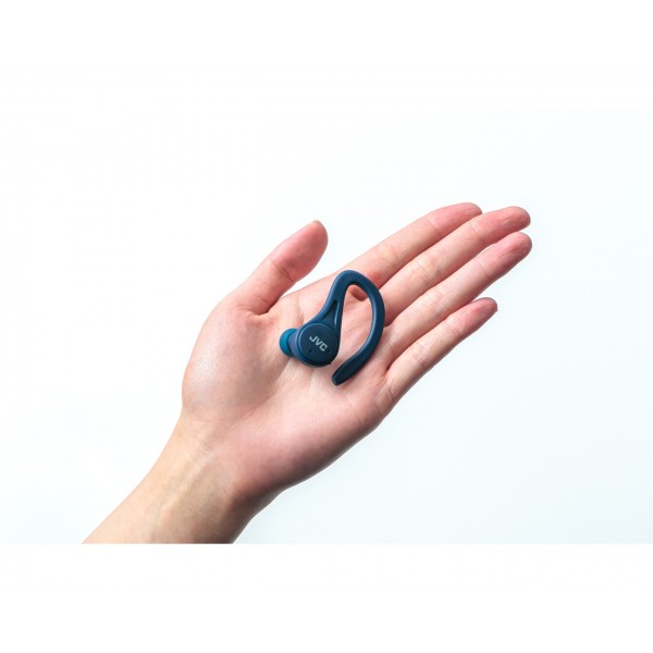 Casti JVC HA-EC25T-B-U, True Wireless, Bluetooth, In-Ear, Microfon, negru