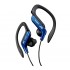 Casti sport JVC HA-EB75, Cu Fir, In-Ear, Confort si Stabilitate la Miscare, Albastru