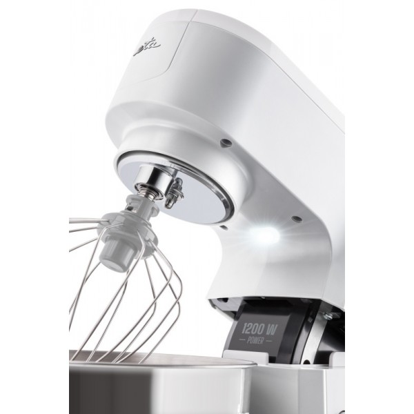 Robot de bucatarie ETA Gratussino III Smart 3023 90000, 1200 W, 4.5 litri, roti dintate metalice, gri/alb