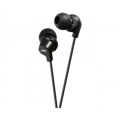 Casti audio cu fir JVC In-Ear HA-FX10-BE, Negru Casti audio cu fir JVC In-Ear HA-FX10-BE, Negru