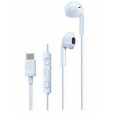 Casti JVC HA-FR17UC-A-U, Cu Fir, In-Ear, Microfon, USB-C, albastru deschis