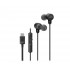 Casti JVC HA-FR29UC-B-U, Cu fir, In-Ear, Microfon, USB-C, Functie Mod Sunet, Husa, negru