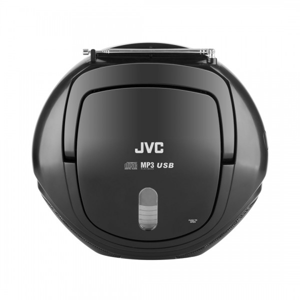 Radio cu casetofon si player CD JVC RC-E451W, 2 x 1.6 W RMS, FM, Bluetooth, USB, MP3, AUX IN, alb