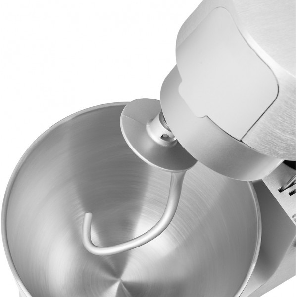 Robot de bucatarie ECG FORZA 7800 Ultimo Argento, 1800 W, 8 litri, LCD, sistem de amestecare planetar