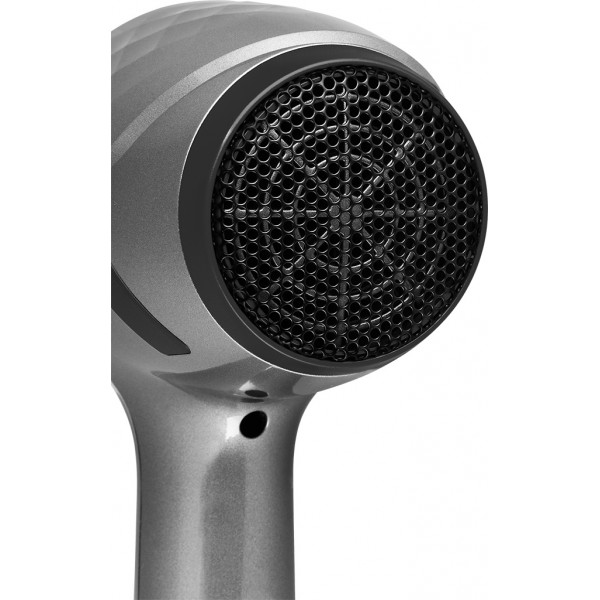 Uscator de par cu ionizare ECG Modifica Grigio Grande, 2200 W, 2 viteze, 3 niveluri de temperatura, gri