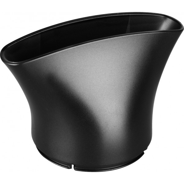 Uscator de par cu ionizare ECG Modifica Nera Grande+, 2200 W, 2 viteze, 3 niveluri de temperatura, difuzor, negru