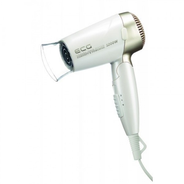 Uscator de par pentru voiaj ECG VV 1200 travel S, 1200 W, elegant