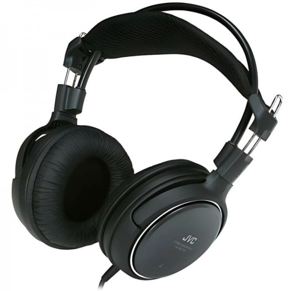 Casti JVC Over-Ear HA-RX500-E, negru-argintiu