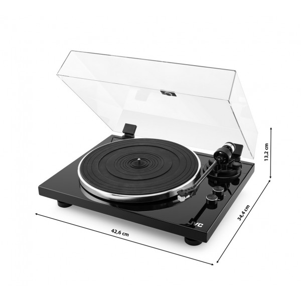 Boxa portabila bluetooth JVC XS-E524B, 50W, USB, IPX6, TWS, negru